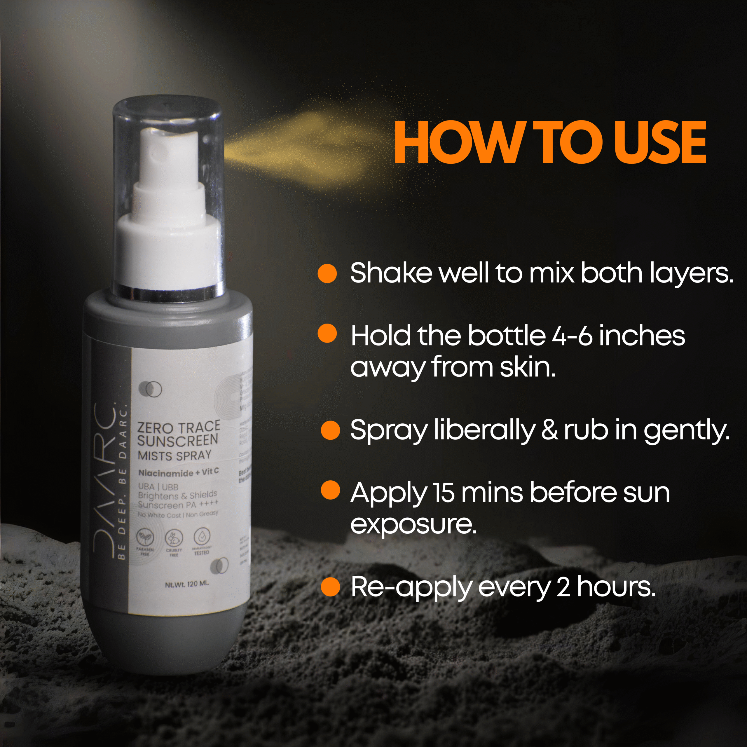 ZERO TRACE SUNSCREEN SPRAY - Image 4