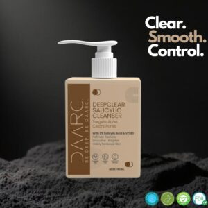 DAARC Salicylic Acid 2% Face Cleanser with Acne Busters™ | Acne Control & Oil Balance | Dermatologist Tested | 150ml