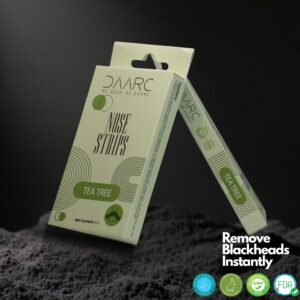 DAARC Tea Tree Nose Strips for Blackhead Removal | FDA Approved |